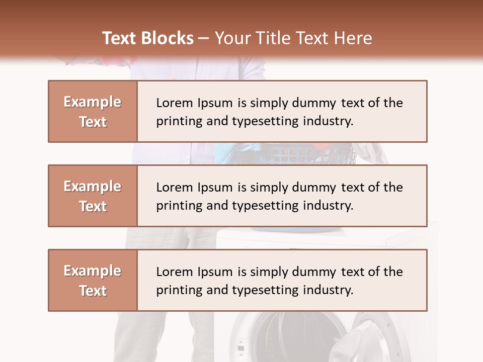Adult Surprise Portrait PowerPoint Template