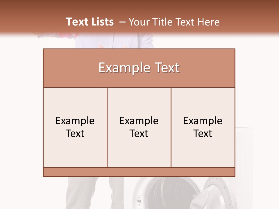 Adult Surprise Portrait PowerPoint Template