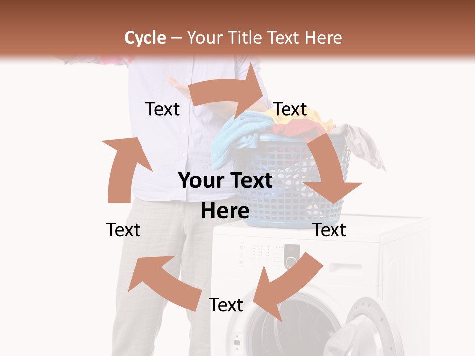 Adult Surprise Portrait PowerPoint Template