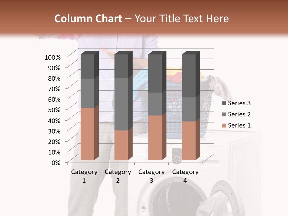 Adult Surprise Portrait PowerPoint Template