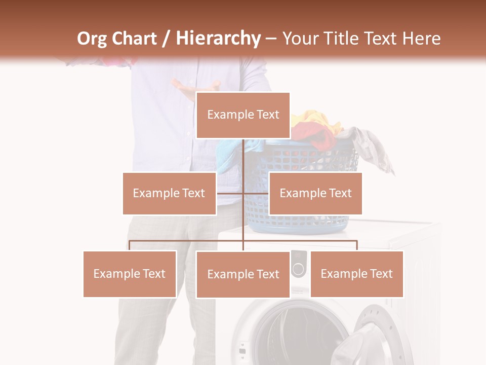 Adult Surprise Portrait PowerPoint Template