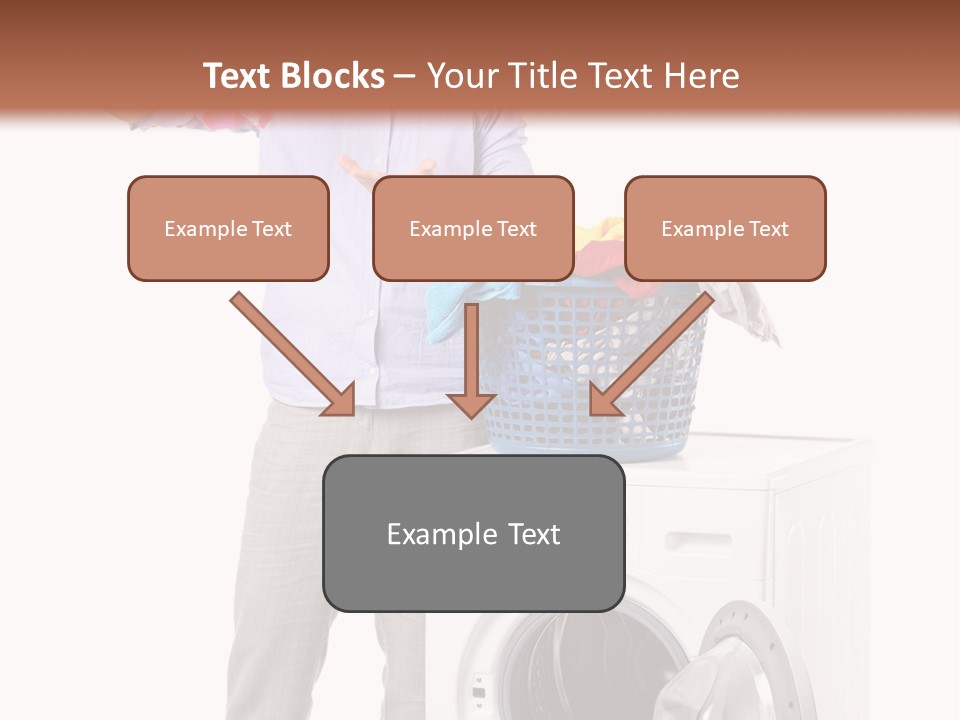 Adult Surprise Portrait PowerPoint Template