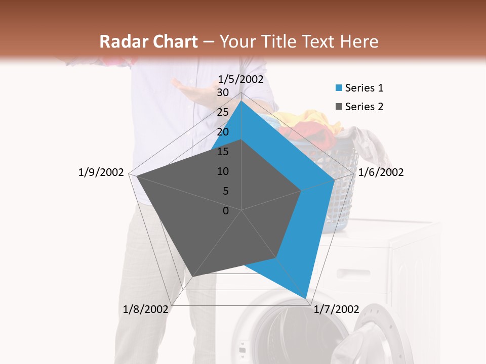 Adult Surprise Portrait PowerPoint Template