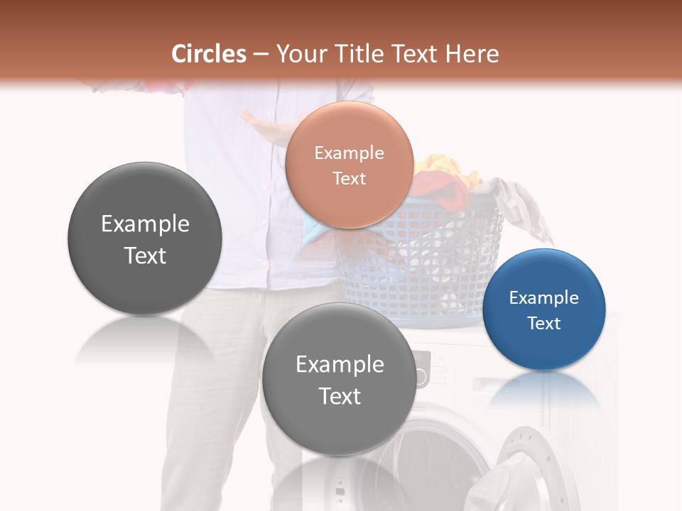 Adult Surprise Portrait PowerPoint Template