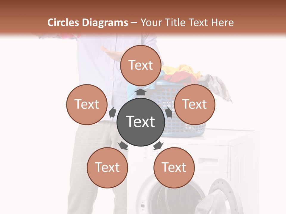 Adult Surprise Portrait PowerPoint Template