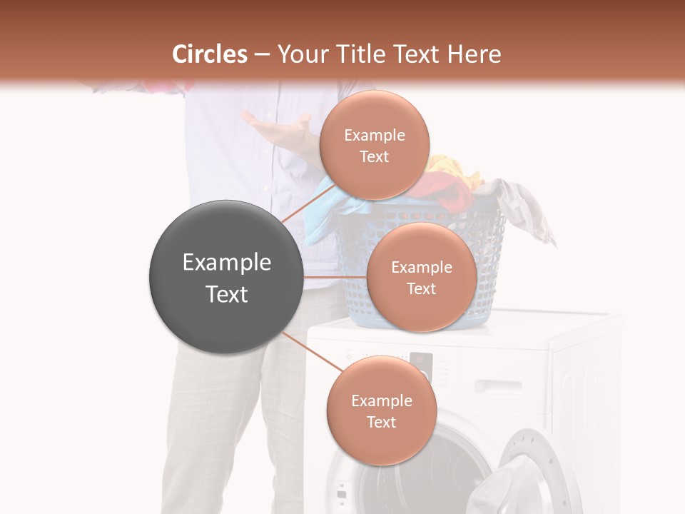 Adult Surprise Portrait PowerPoint Template