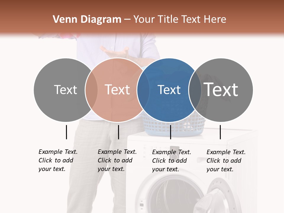 Adult Surprise Portrait PowerPoint Template