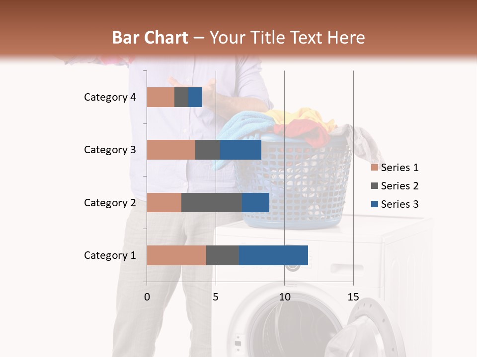 Adult Surprise Portrait PowerPoint Template