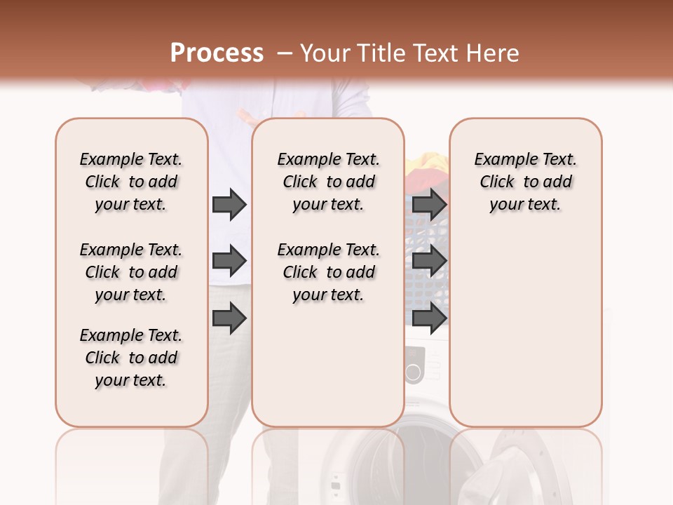 Adult Surprise Portrait PowerPoint Template