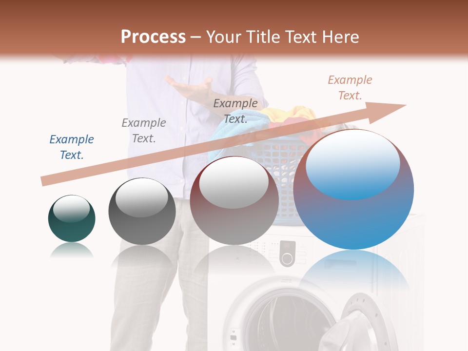 Adult Surprise Portrait PowerPoint Template