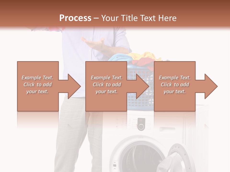 Adult Surprise Portrait PowerPoint Template