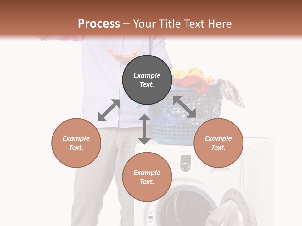 Adult Surprise Portrait PowerPoint Template
