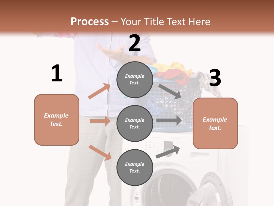 Adult Surprise Portrait PowerPoint Template