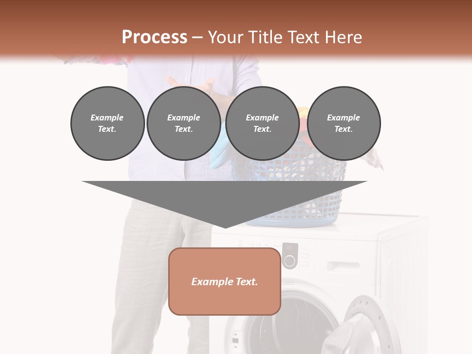 Adult Surprise Portrait PowerPoint Template