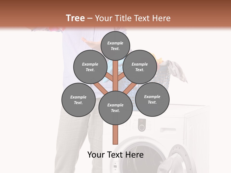 Adult Surprise Portrait PowerPoint Template