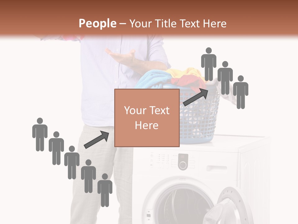 Adult Surprise Portrait PowerPoint Template