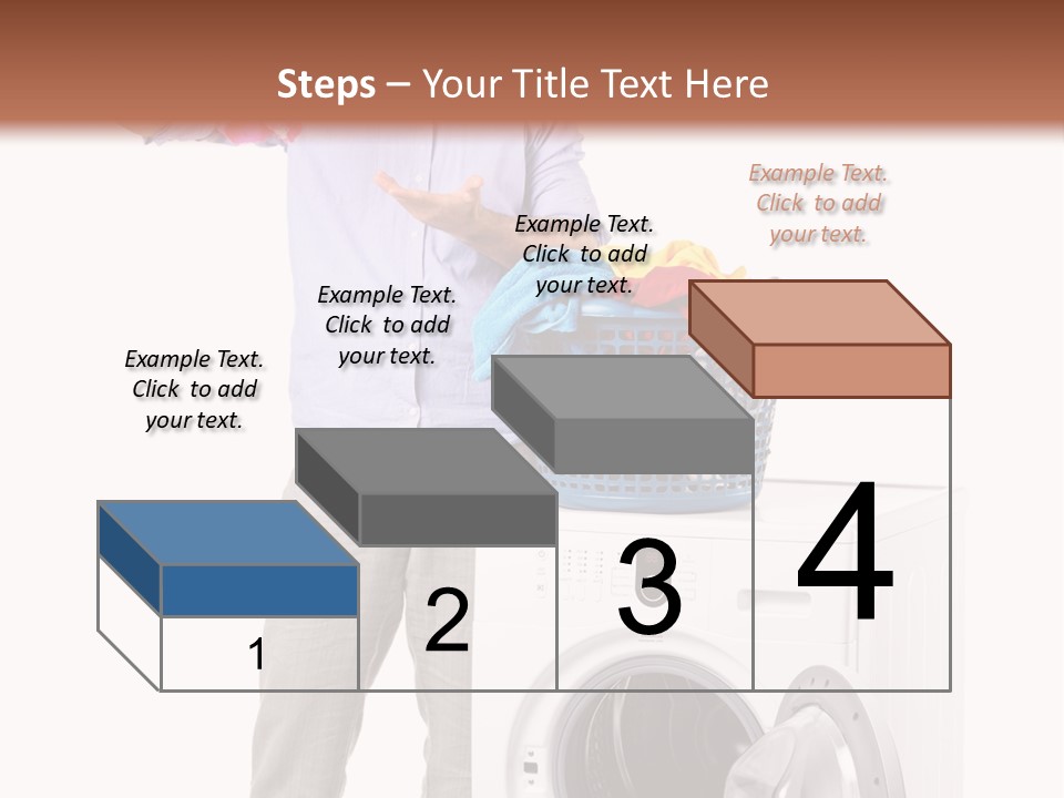 Adult Surprise Portrait PowerPoint Template