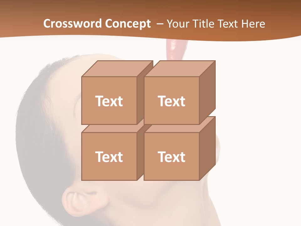 Sexy Brunette Chili PowerPoint Template