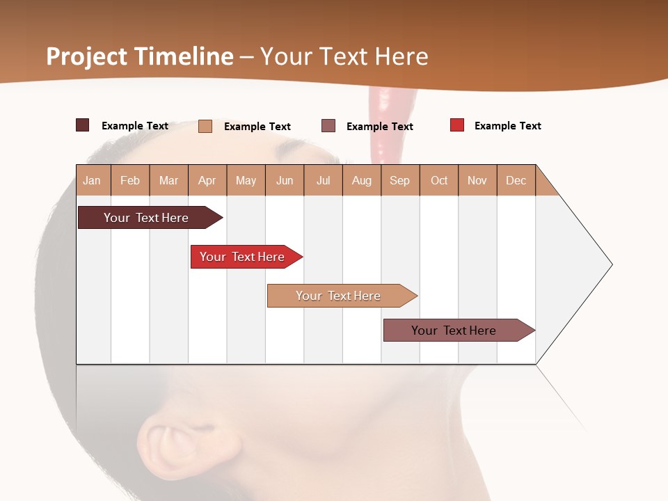 Sexy Brunette Chili PowerPoint Template