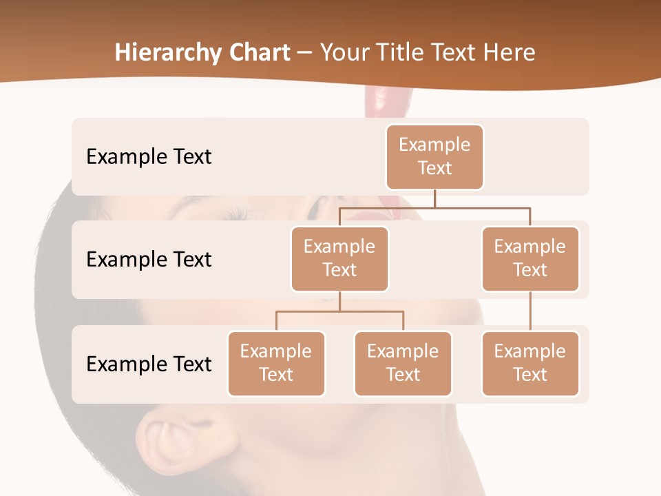 Sexy Brunette Chili PowerPoint Template