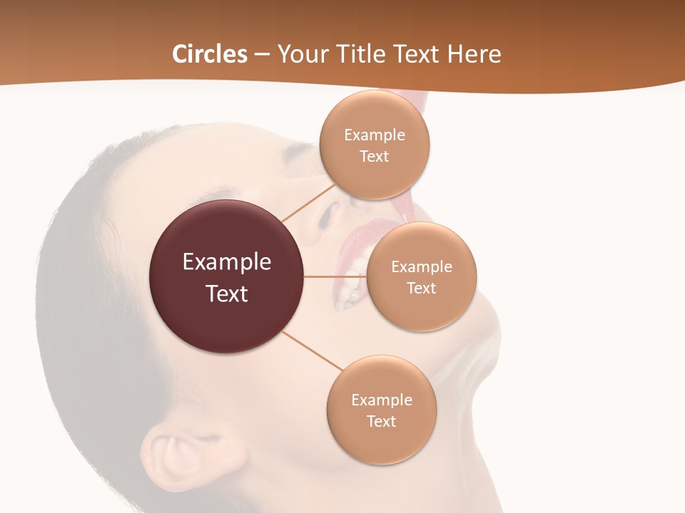 Sexy Brunette Chili PowerPoint Template