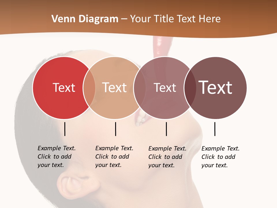 Sexy Brunette Chili PowerPoint Template