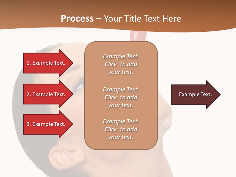 Sexy Brunette Chili PowerPoint Template