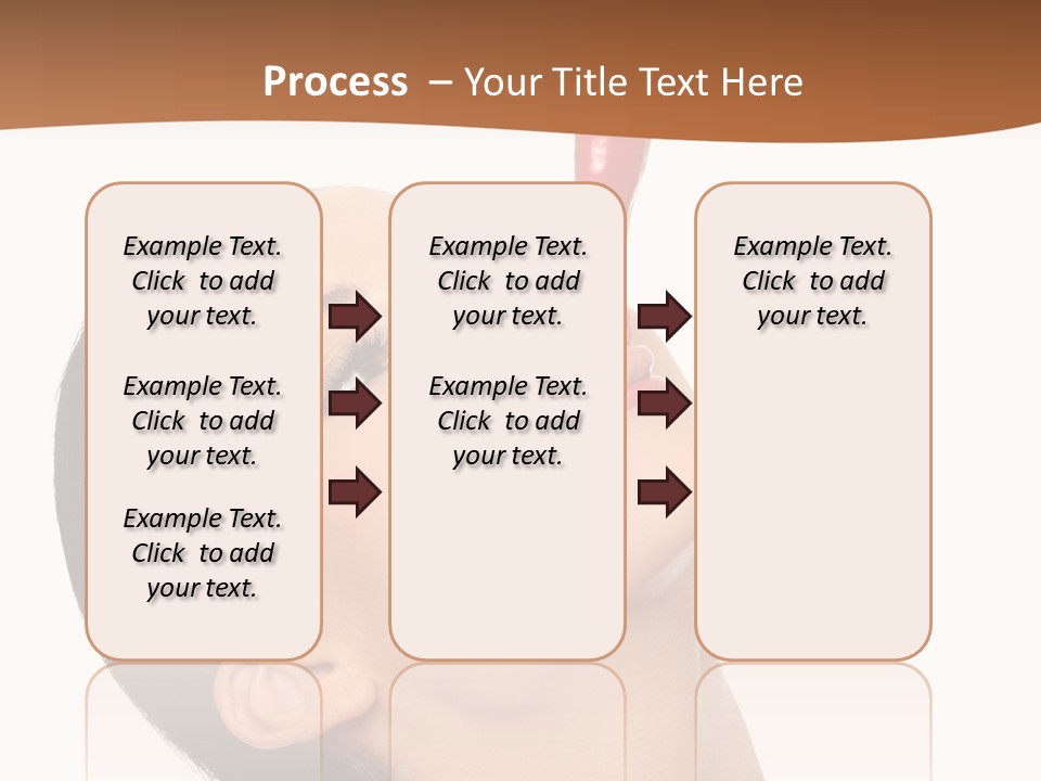 Sexy Brunette Chili PowerPoint Template