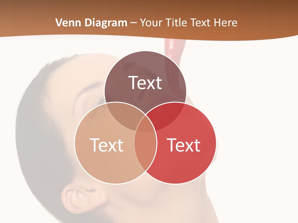 Sexy Brunette Chili PowerPoint Template