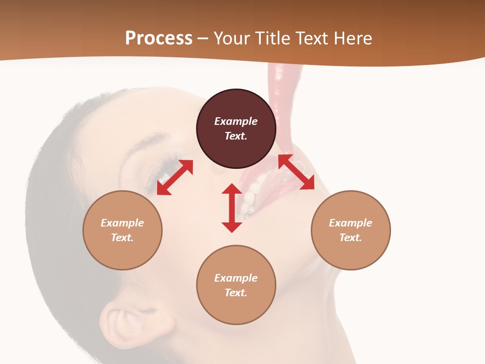 Sexy Brunette Chili PowerPoint Template