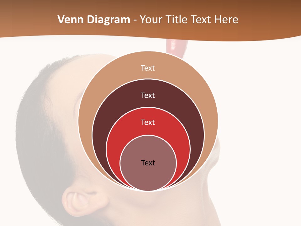 Sexy Brunette Chili PowerPoint Template