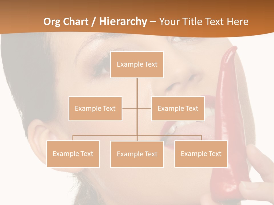 White Sensual Woman PowerPoint Template