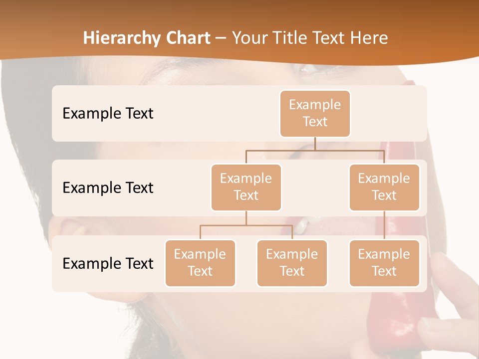 White Sensual Woman PowerPoint Template