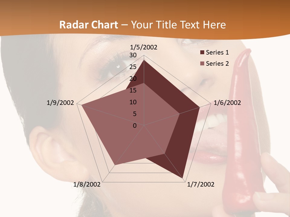 White Sensual Woman PowerPoint Template