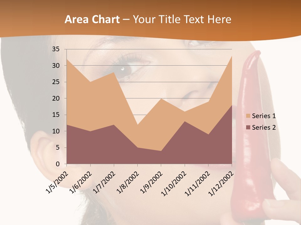 White Sensual Woman PowerPoint Template