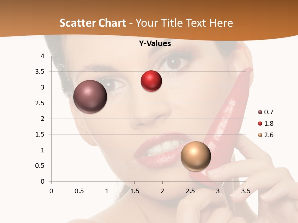 Person Smile Sensual PowerPoint Template