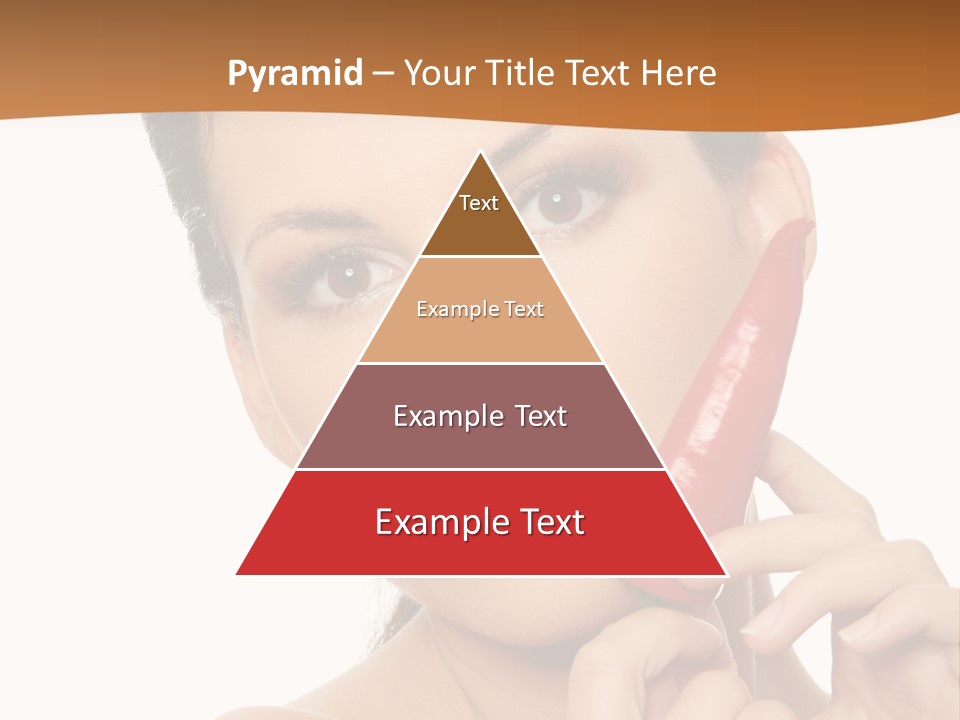 Person Smile Sensual PowerPoint Template