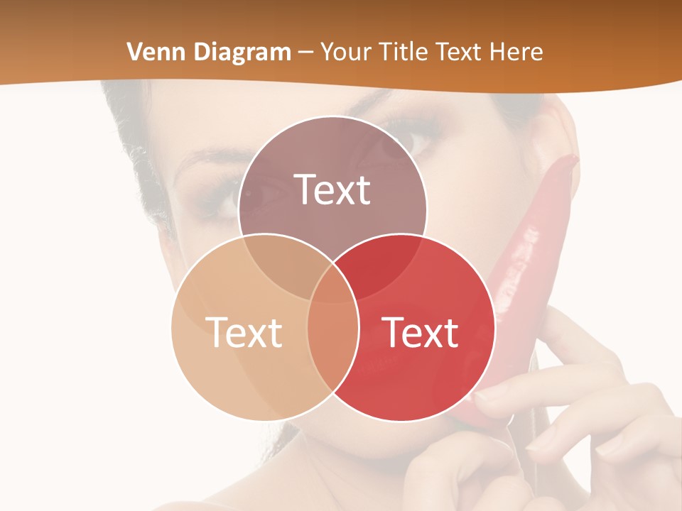 Person Smile Sensual PowerPoint Template