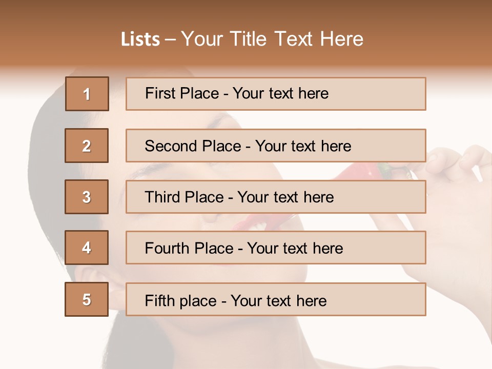 Sensual Passion Y PowerPoint Template