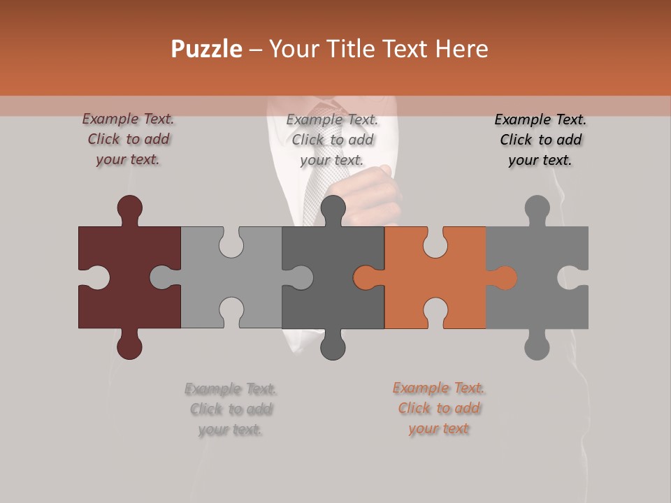 Teamwork Communication Management PowerPoint Template