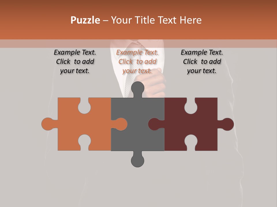 Teamwork Communication Management PowerPoint Template