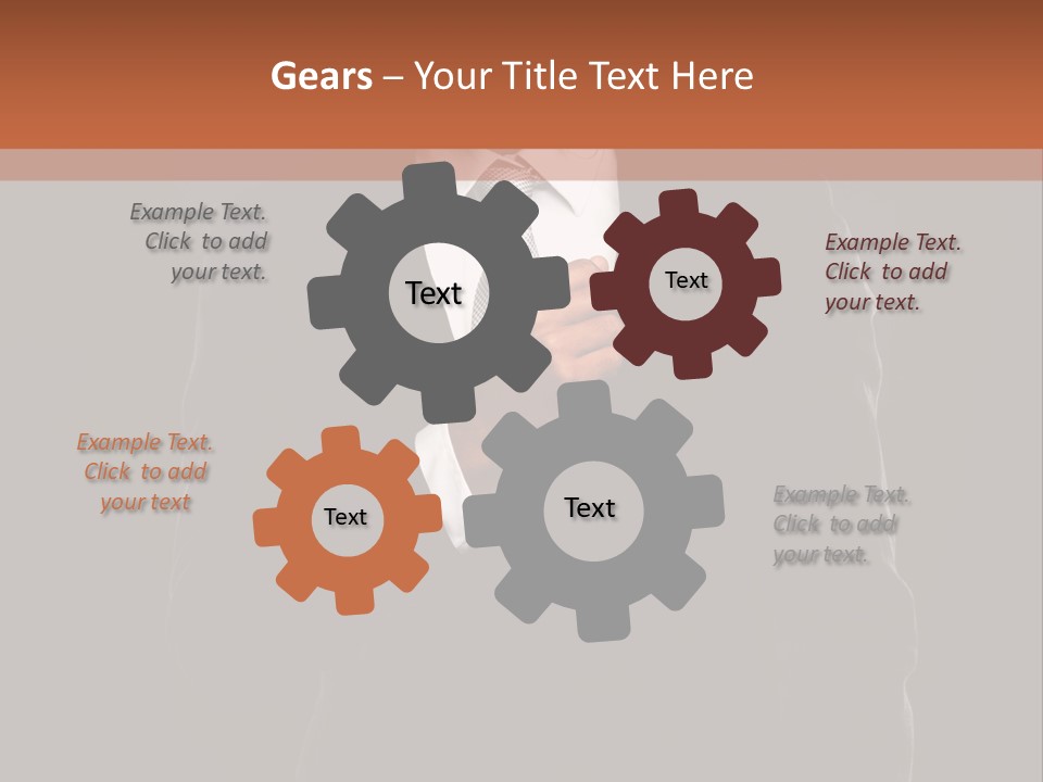 Teamwork Communication Management PowerPoint Template