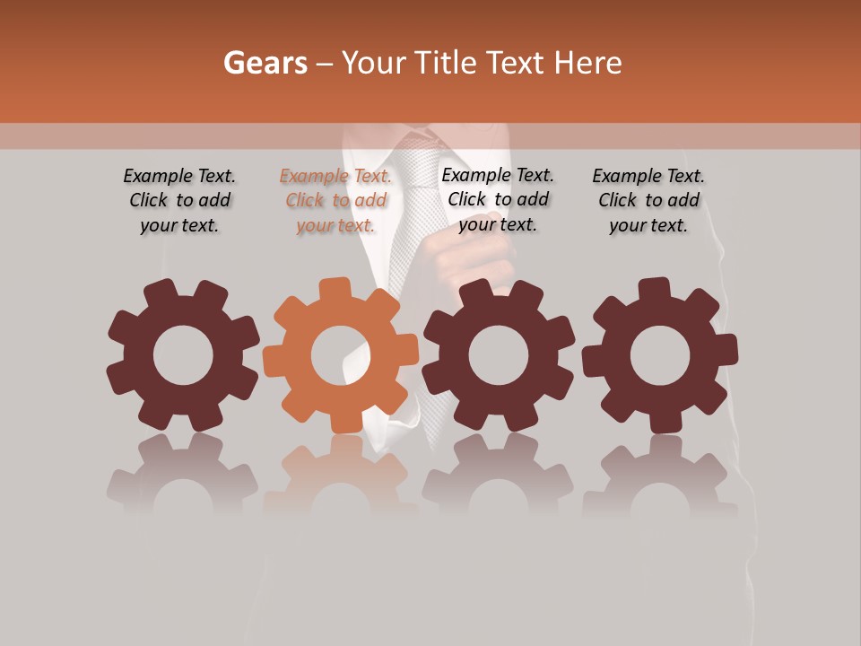 Teamwork Communication Management PowerPoint Template