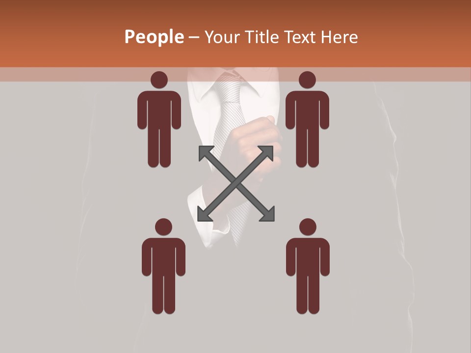 Teamwork Communication Management PowerPoint Template