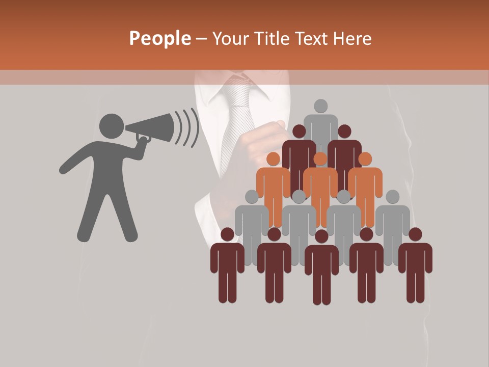 Teamwork Communication Management PowerPoint Template