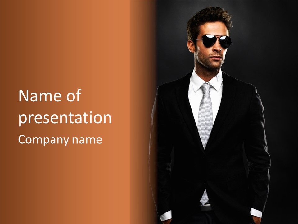 Happy Character Group PowerPoint Template