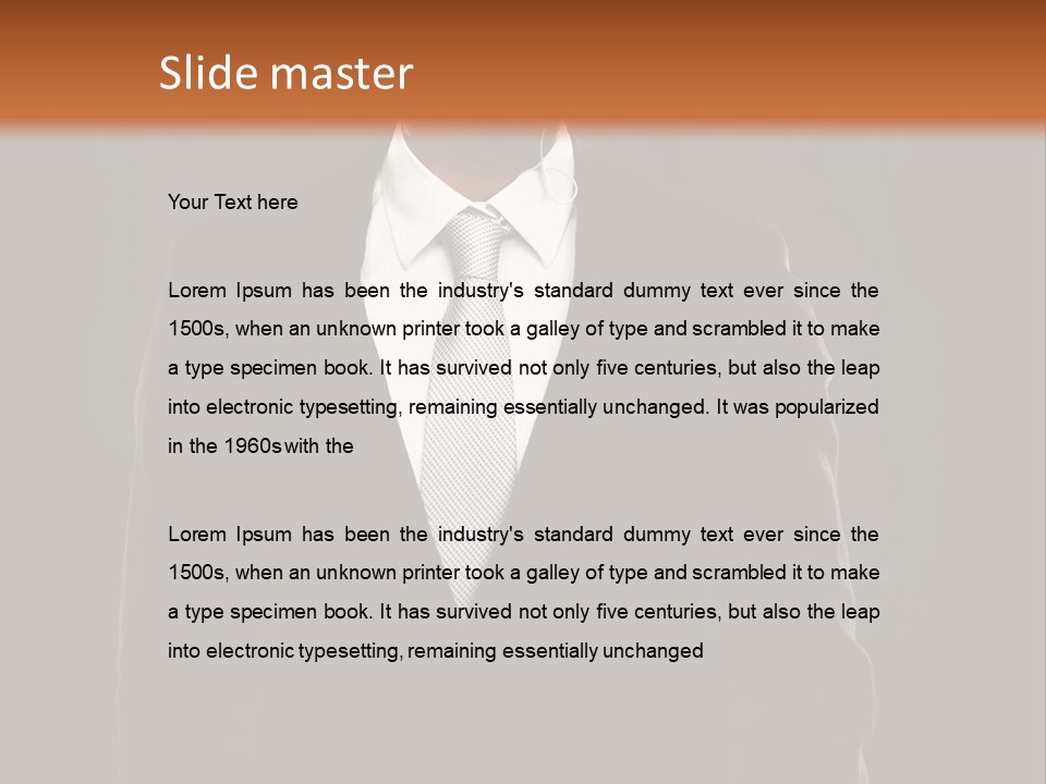 Happy Character Group PowerPoint Template