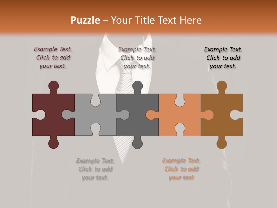 Happy Character Group PowerPoint Template