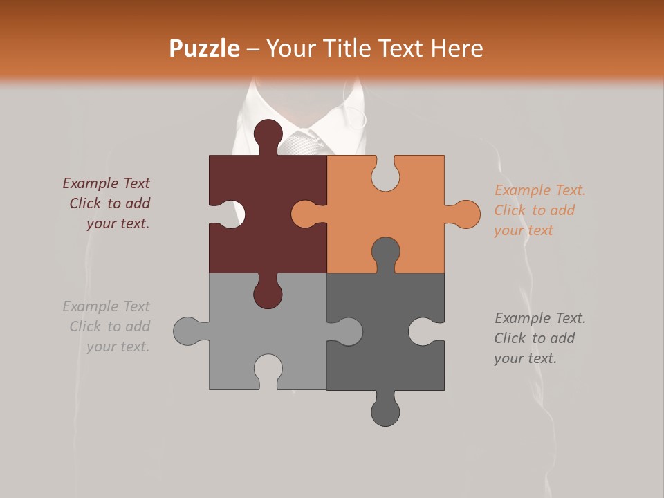 Happy Character Group PowerPoint Template