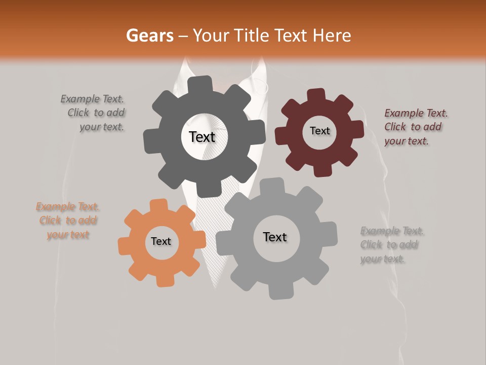 Happy Character Group PowerPoint Template